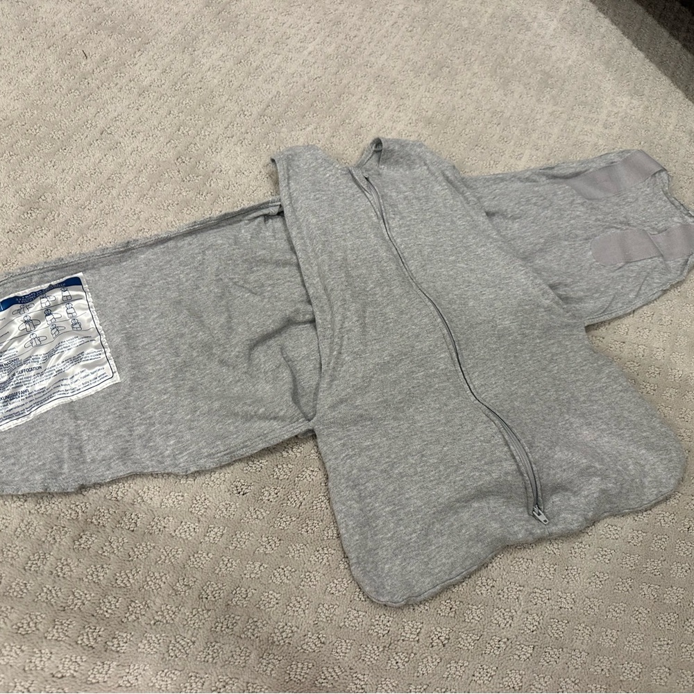 Halo Gray SleepSack with Instruction Panel